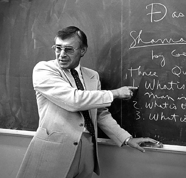 Jim Bell in class at CSM, 1980s