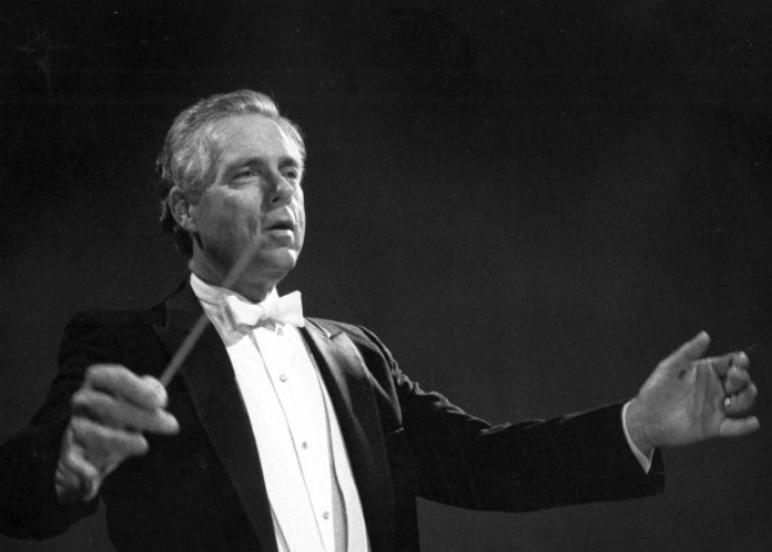 CSM Music Professor and Masterworks Chorale founder Galen Marshall in the 1980s