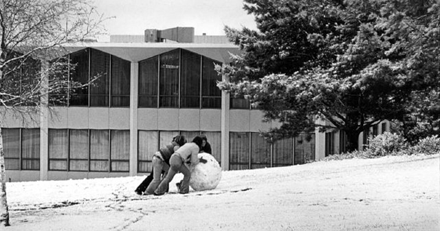 The day it snowed on College Heights