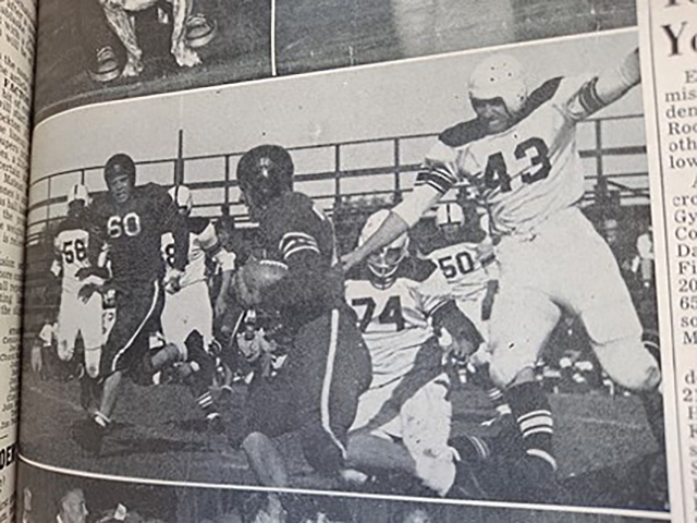 Lineman Tullio Bertini #60