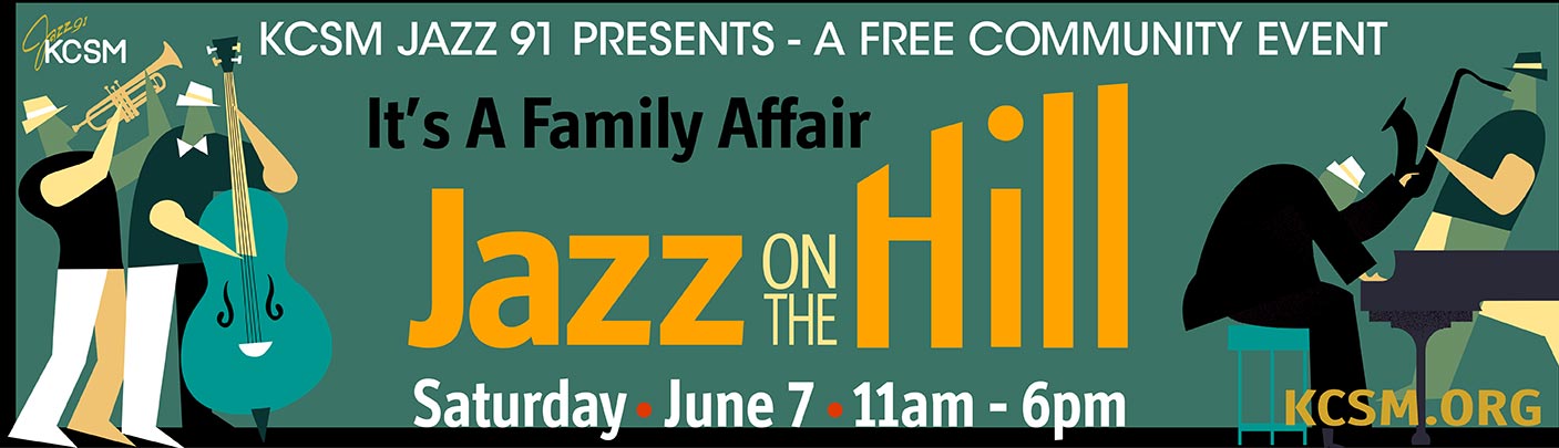 Jazz on the Hill, Saturday, June 7, 2025, 11 am - 6 pm